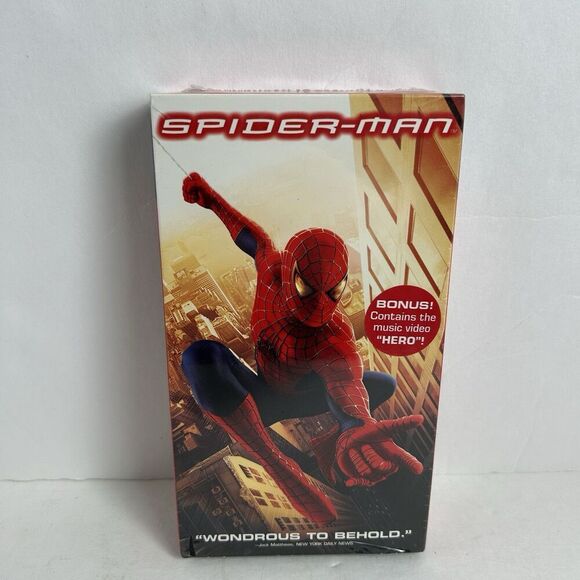 Spider-Man VHS Movie Sealed - Picture 1 of 6